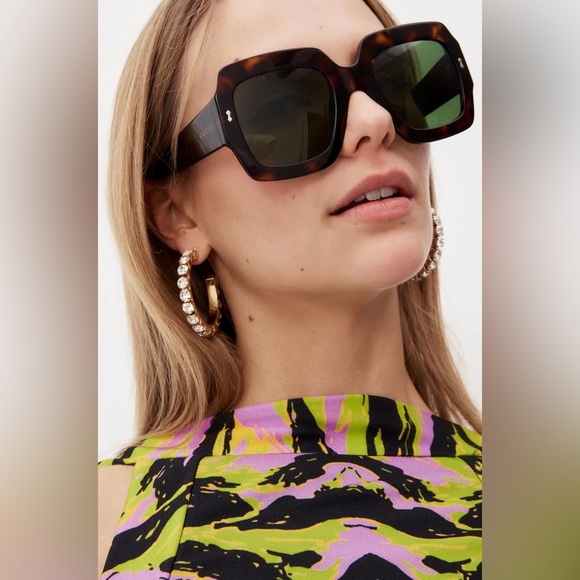 New - GUCCI GG1111S-002 53 Sunglass Unisex BIO ACETAT
Sunglasses - Picture 1 of 17